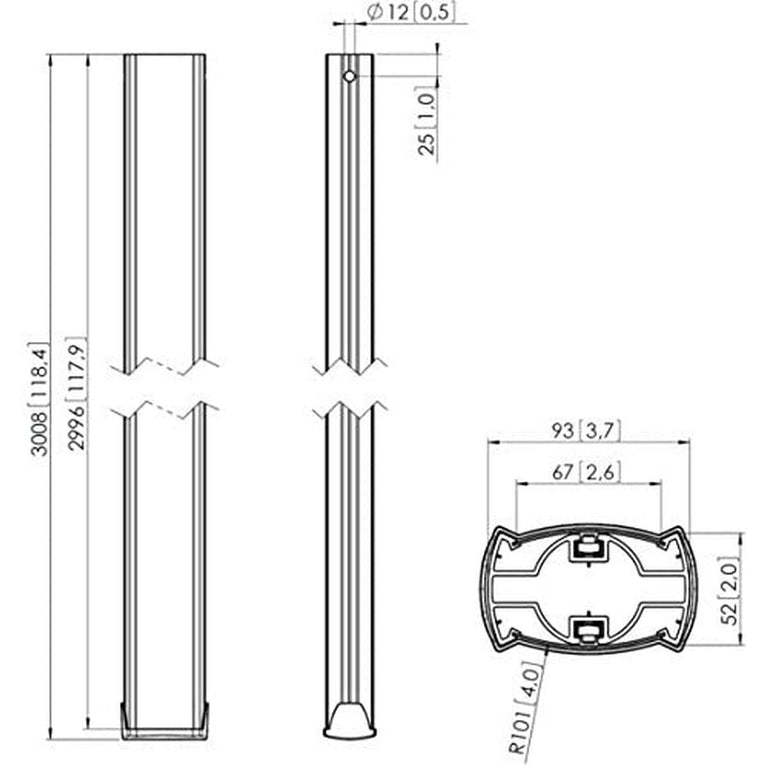 Soporte Vogel's PUC 2530