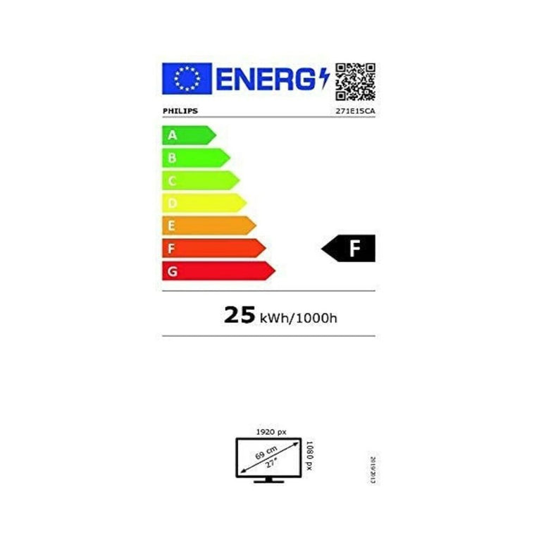 Monitor Philips 271E1SCA/00 Curva HDMI 75 Hz 27"