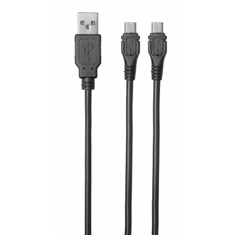 Cable USB a micro USB Trust GXT 222 Negro