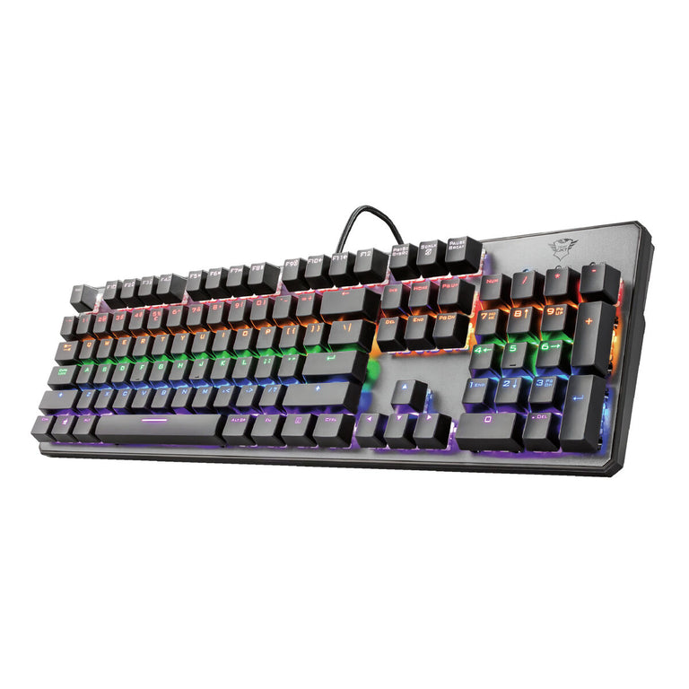 Gaming Trust GXT 865 Asta Qwerty Tastatur Spanisch