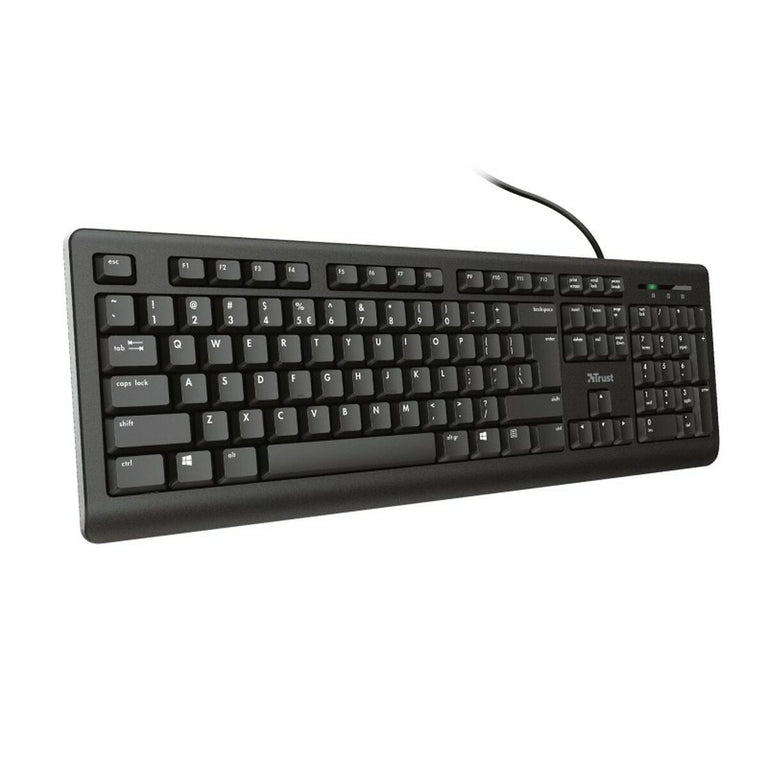 Trust 23883 PRIMO Tastatur Schwarz