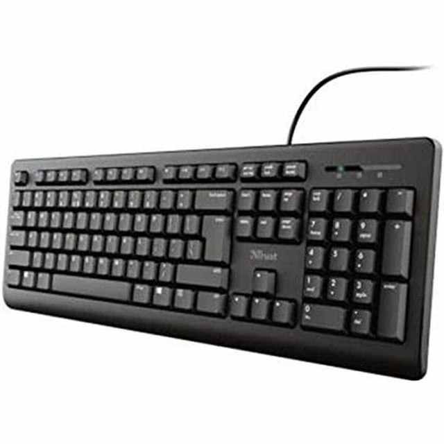 Teclado Trust TK-150 Qwerty Español Negro