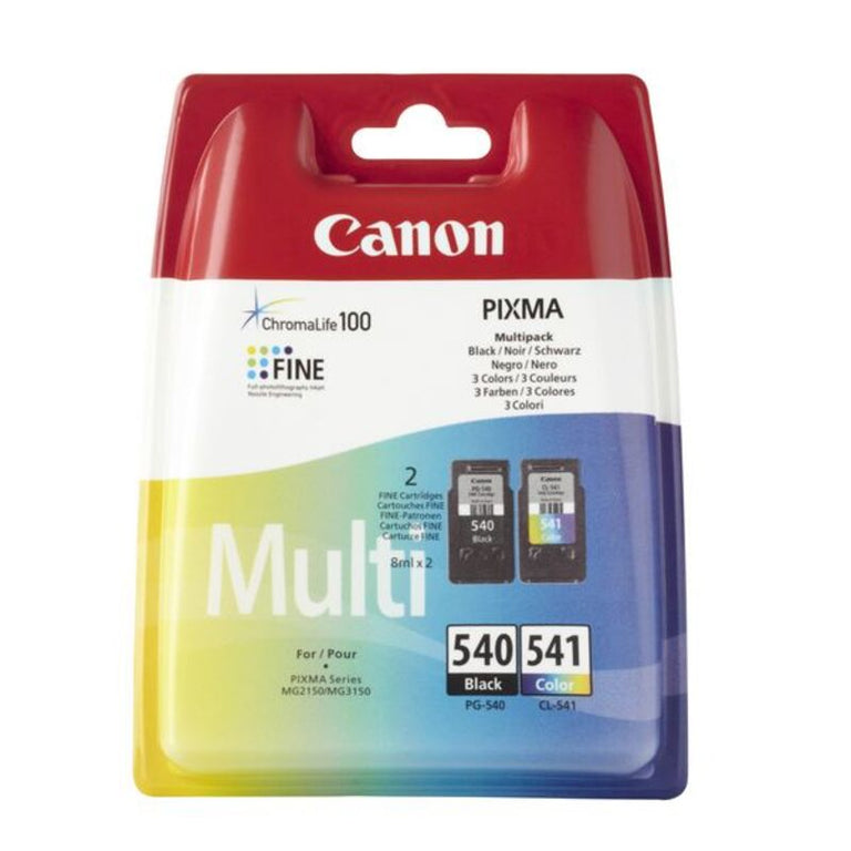 Cartucho de Tinta Compatible Canon PG-540/CL541 Negro Tricolor Amarillo Cian Magenta Sí