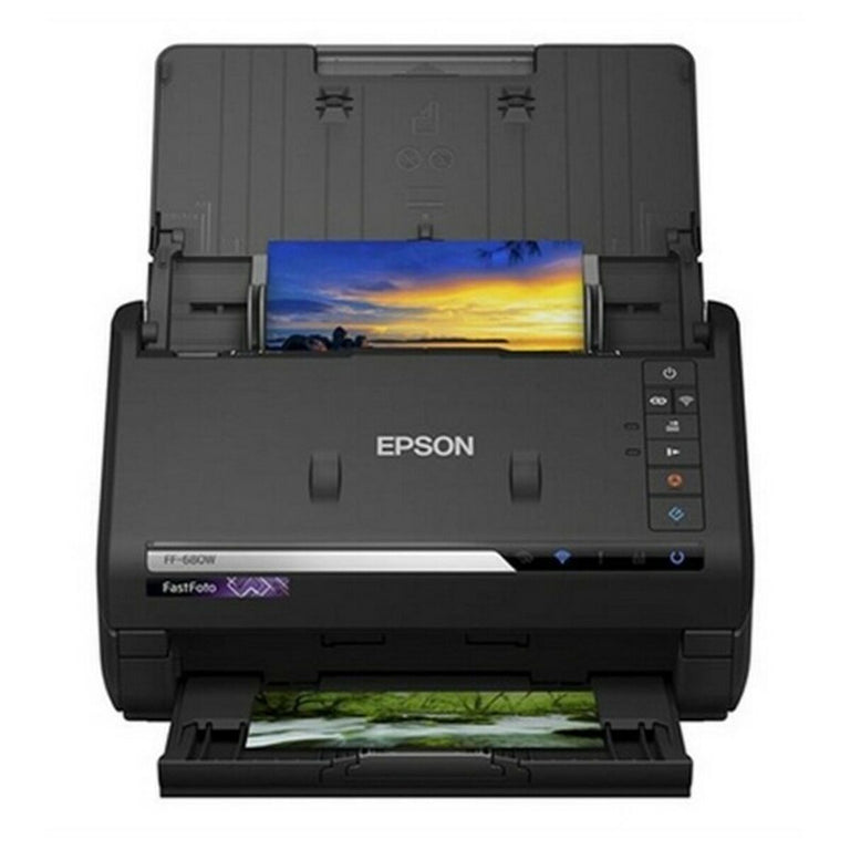 Epson FF680W Doppelseitiger Scanner 300 dpi 45 Seiten pro Minute WIFI Schwarz