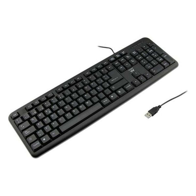 <transcy>Ewent EW3109 PS/2 Clavier USB Noir</transcy>