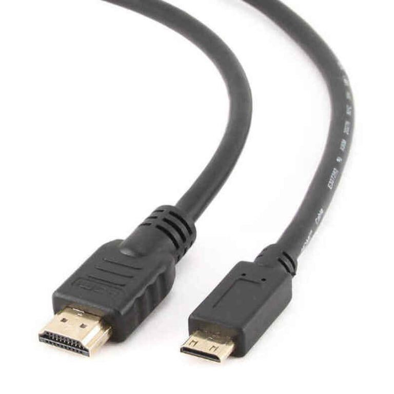 HDMI-zu-Mini-HDMI-Kabel GEMBIRD Schwarz 4K Ultra HD