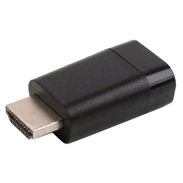 HDMI-zu-VGA-Adapter GEMBIRD A-HDMI-VGA-001 1080 px 60 Hz Schwarz