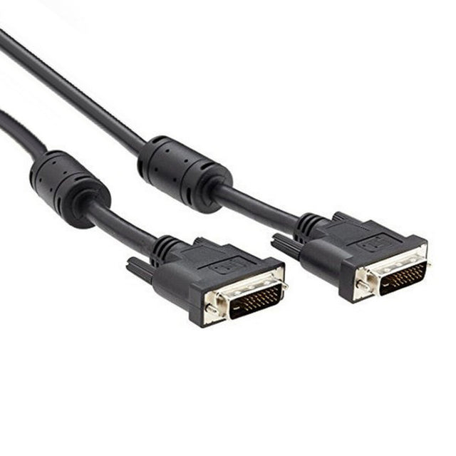 Cable Video Digital DVI-D GEMBIRD CC-DVI2-BK-6 Negro