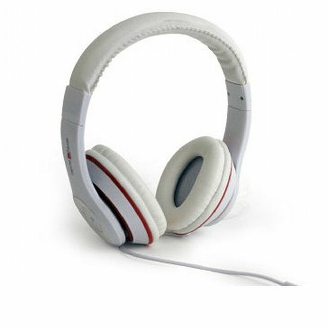 Auriculares de Diadema GEMBIRD Los Angeles Blanco