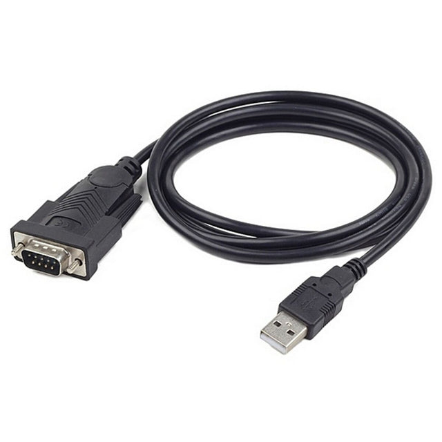 Adaptador USB a RS232 GEMBIRD UAS-DB9M-02 (1,5 m) Negro