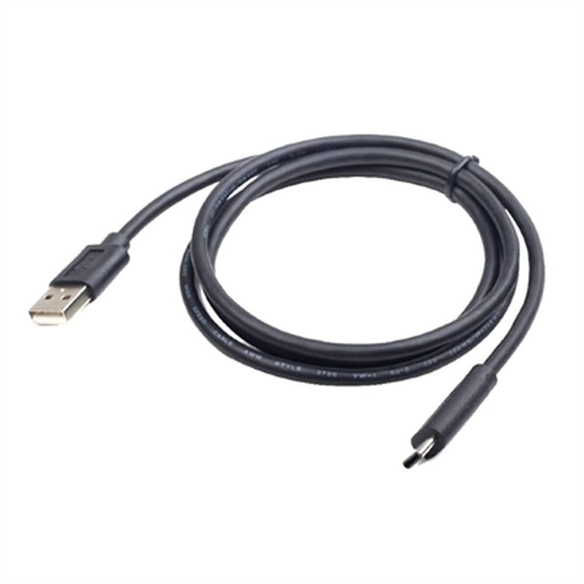 Cable USB A 2.0 a USB C GEMBIRD CCP-USB2-AMCM-1M 480 Mb/s Negro