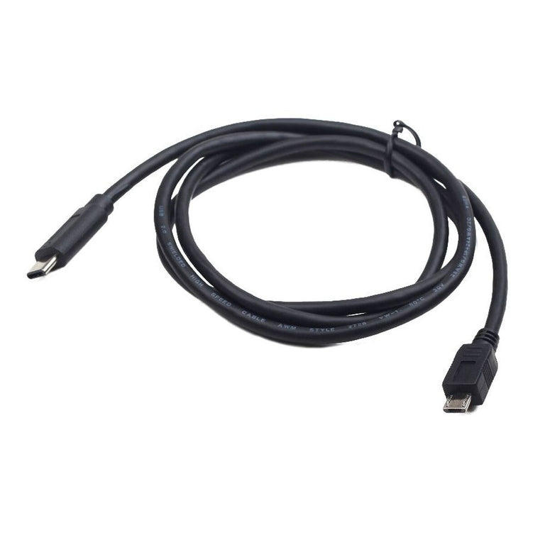 Cable USB 2.0 A a Micro USB B GEMBIRD CCP-USB2-MBMCM-1M 1 m Negro