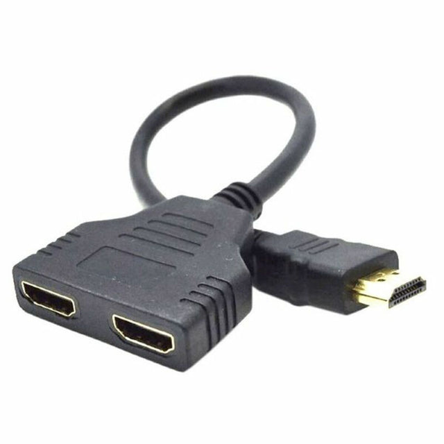 HDMI-auf-Dual-HDMI-Adapter GEMBIRD DSP-2PH4-04 Schwarz