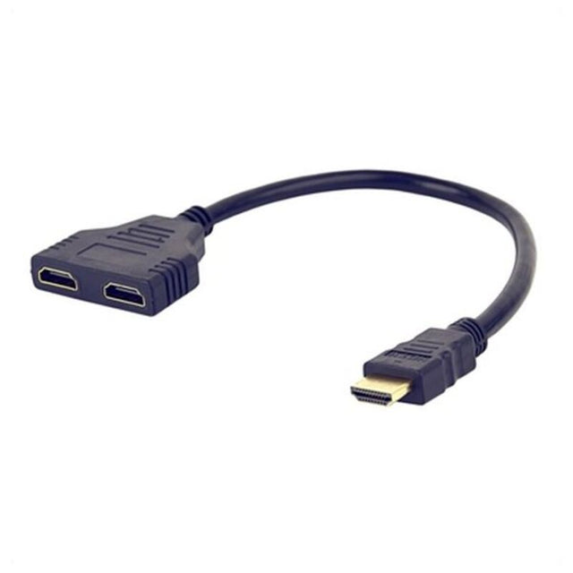 HDMI-auf-Dual-HDMI-Adapter GEMBIRD DSP-2PH4-04 Schwarz