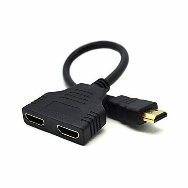 HDMI-auf-Dual-HDMI-Adapter GEMBIRD DSP-2PH4-04 Schwarz