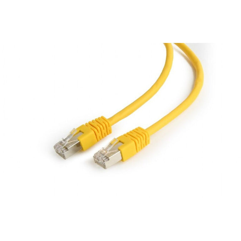 Cable de Red Rígido UTP Categoría 6 GEMBIRD PP6-1M/Y Amarillo 1 m