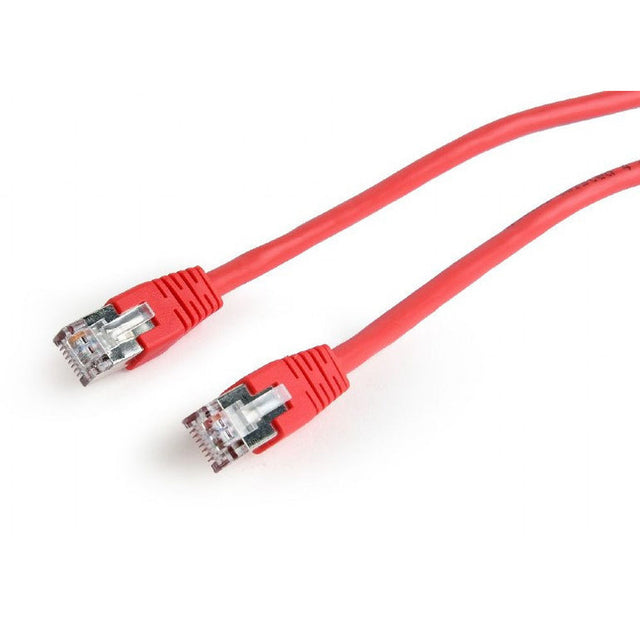 Cable Ethernet LAN GEMBIRD PP6-0.5M/R Rojo 0,5 m