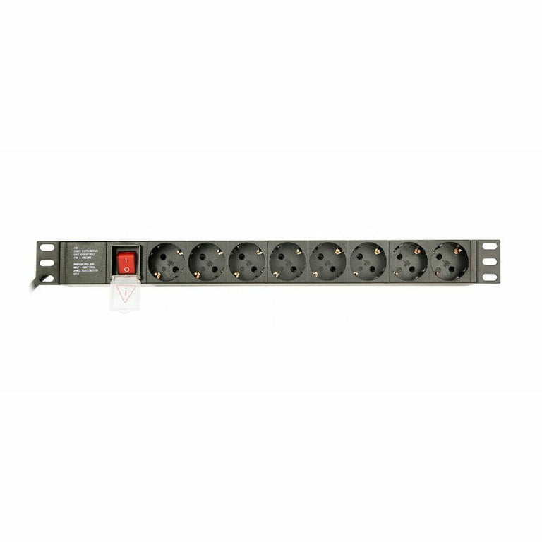 Steckdosenleiste 8 Steckdosen mit Schalter GEMBIRD EG-PDU-014 3 m