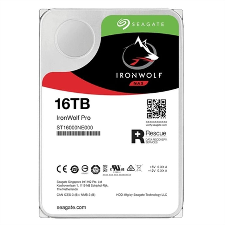 Disco Duro Seagate ST16000NE000 NAS 16 TB