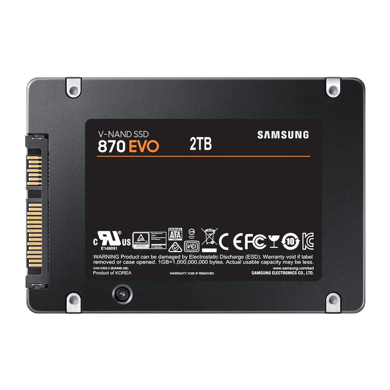 Disco Duro Externo Samsung 870 EVO 2 TB SSD