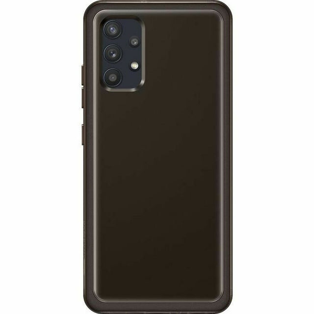 Funda para Móvil Samsung Galaxy A32 Negro Transparente