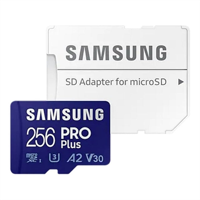 Micro-SD-Speicherkarte mit Adapter Samsung MB-MD256KAEU 256 GB UHS-I 160 MB/s