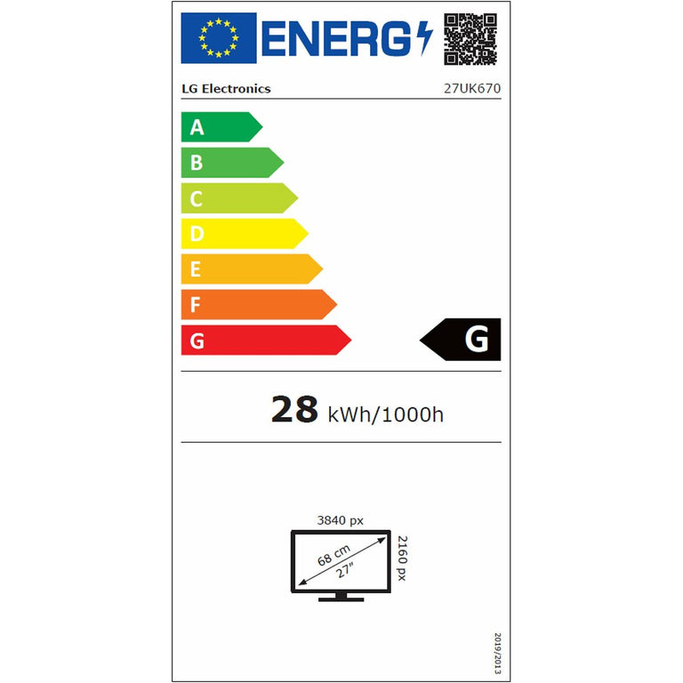 Monitor LG 27UK670-B.AEU LED 27" IPS 3840 x 2160 px LED 50-60 Hz