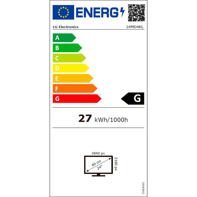 Monitor LG 24MD4KL-B Ultra HD 4K IPS 24"