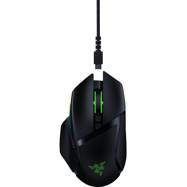 Ratón Razer Deathadder V2 Negro Inalámbrico Sensor óptico