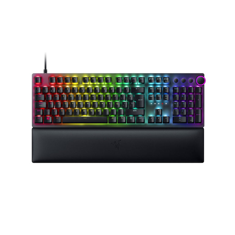 Teclado Gaming Razer Huntsman V2 (Purple Switch) Qwerty Español