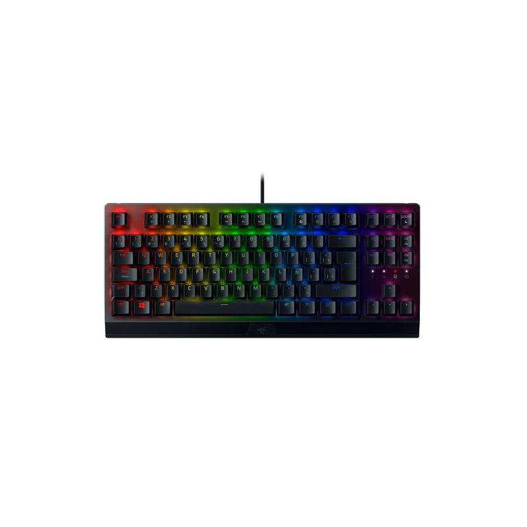 Teclado Gaming Razer BlackWidow V3 TKL Qwerty Español Negro LED RGB