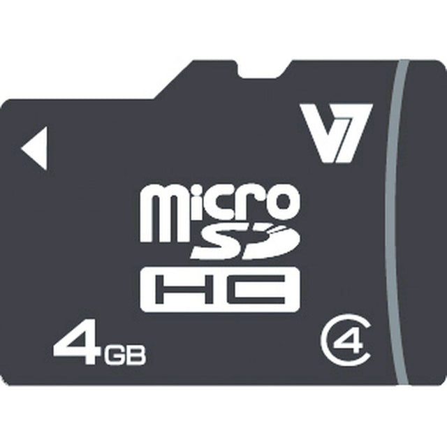 V7 VAMSDH4GCL4R-2E 4 GB Micro-SD-Karte