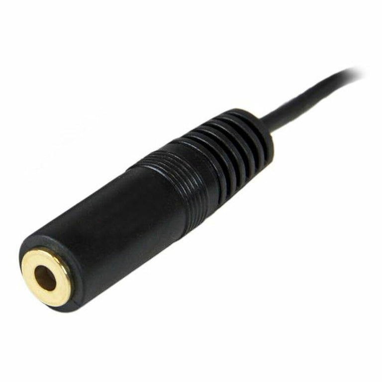 Cable Alargador Jack (3,5 mm) Startech MU12MF               3,7 m Negro