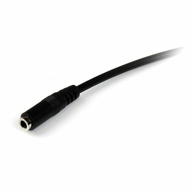 Cable Alargador Jack (3,5 mm) Startech MUHSMF2M             (2 m) Negro