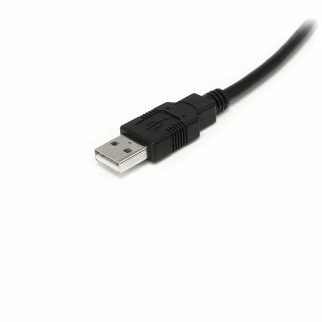 Cable USB A a USB B Startech USB2HAB30AC          Negro