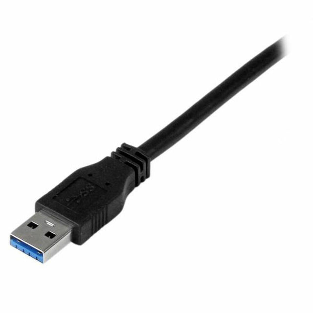 Cable USB A a USB B Startech USB3CAB1M            Negro