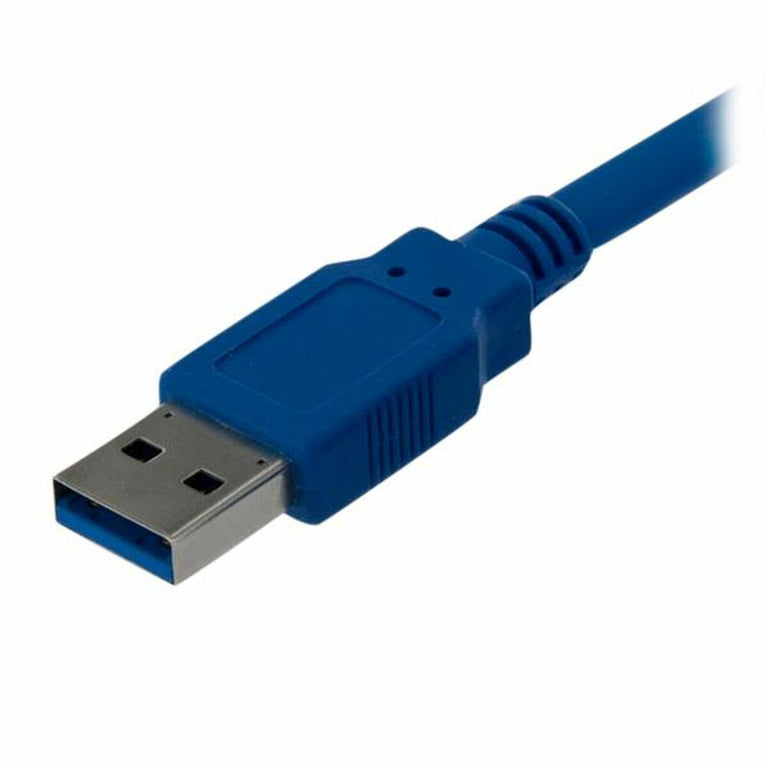 Cable USB A a USB B Startech USB3SAB1M            Azul