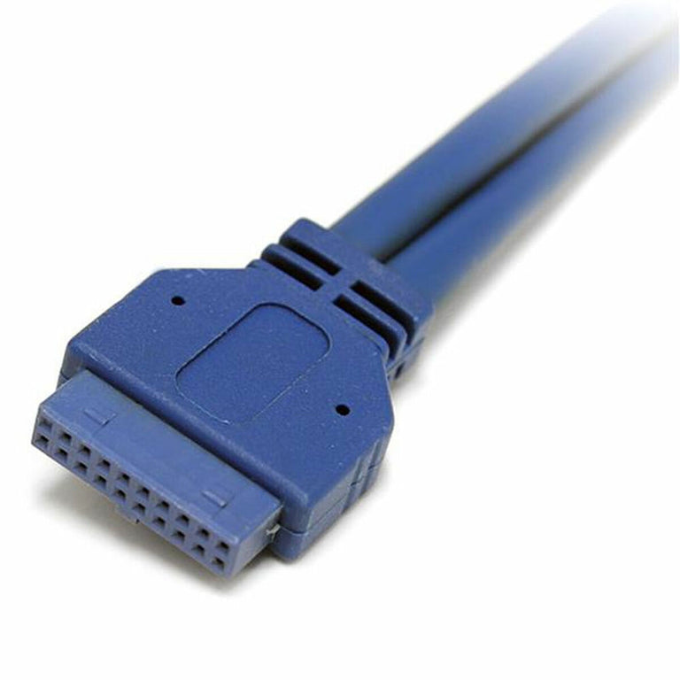 Cable USB Startech USB3SPLATE           IDC Azul