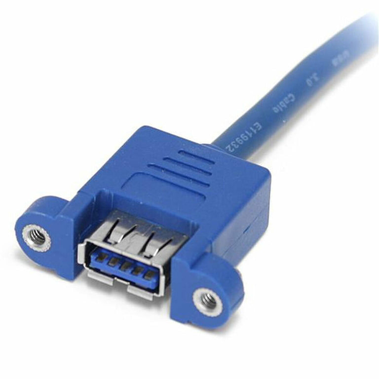 Cable USB Startech USB3SPNLAFHD         IDC USB A Azul