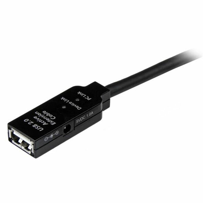 Cable USB Startech USB2AAEXT15M         Negro