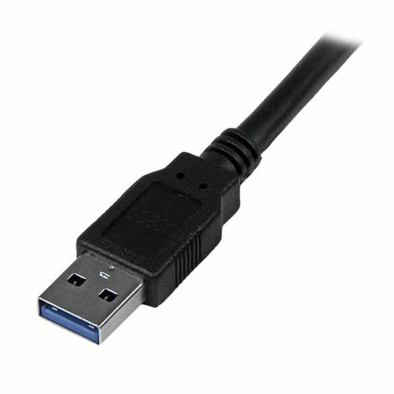 Cable USB A a USB B Startech USB3SAB3MBK          Negro