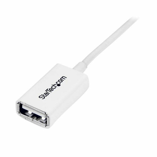 Cable USB Startech USBEXTPAA3MW         USB A Blanco