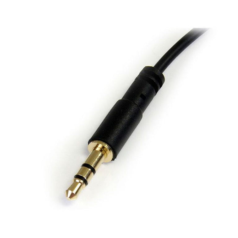 Cable Audio Jack (3,5 mm) Startech MU6MMSRA             Negro 1.8 m