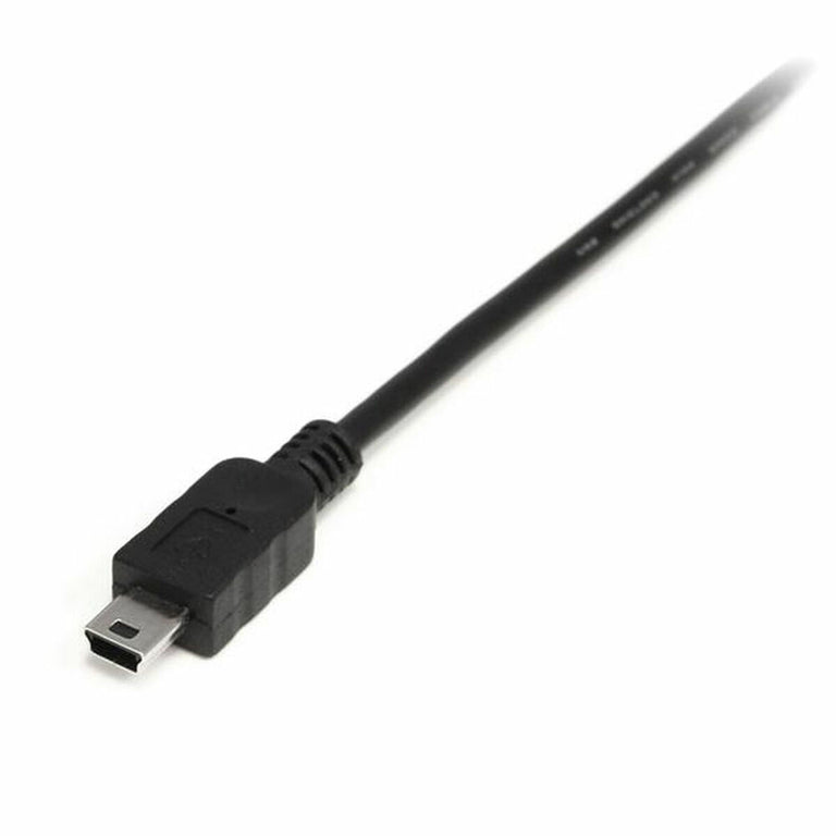 Cable USB A a USB B Startech USB2HABM1M           Negro