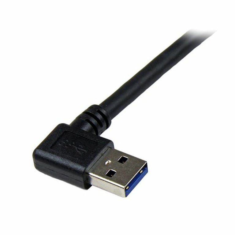 Cable USB a Micro USB Startech USB3SAB1MRA          Negro