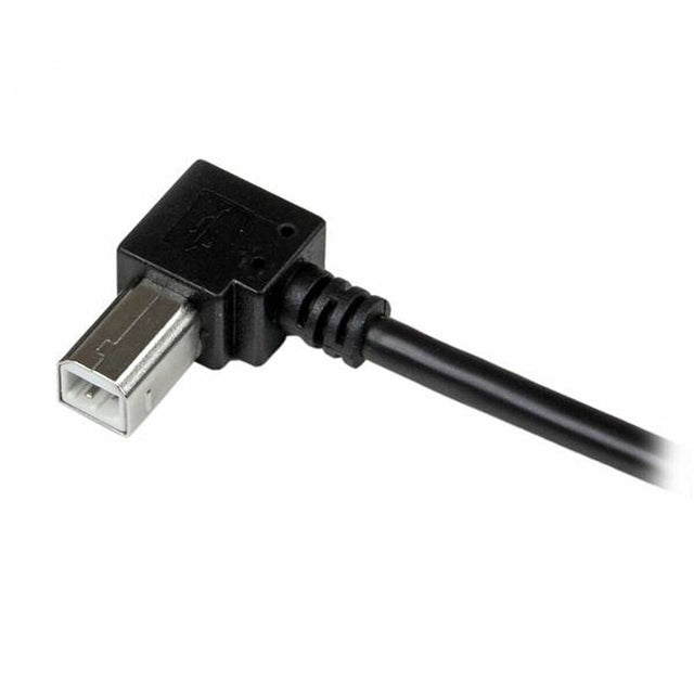 Cable USB A a USB B Startech USBAB1MR             Negro