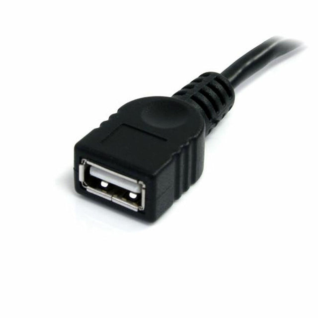 Cable USB Startech USBEXTAA6BK          USB A Negro