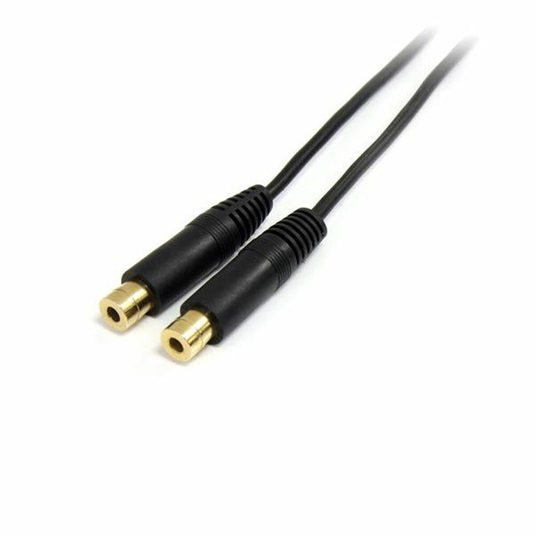 Cable Audio Jack (3,5 mm) Divisor Startech MUY1MFF              Negro 0,15 m