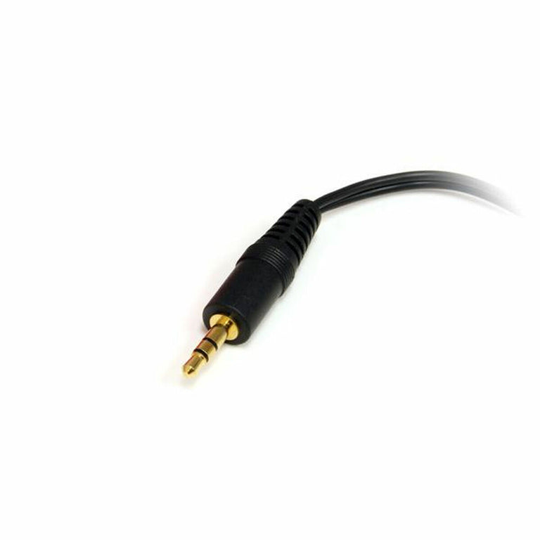 Audiokabel Klinke (3,5 mm) auf 2 RCA Startech MU1MFRCA Schwarz 1,8 m