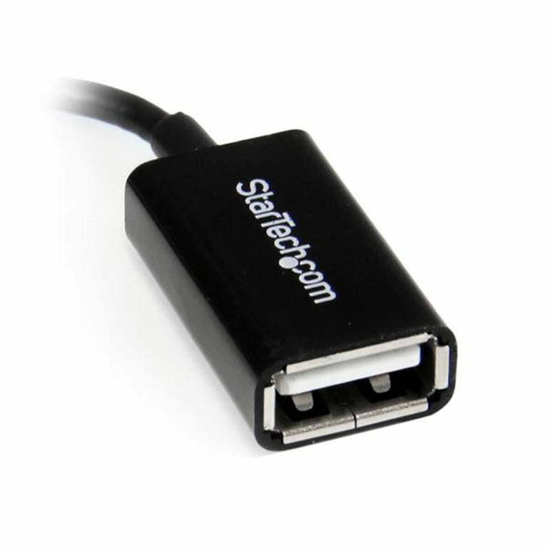 Cable USB a Micro USB Startech UUSBOTGRA            Negro